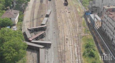 края деня разчистят дерайлиралите вагони гара нова загора