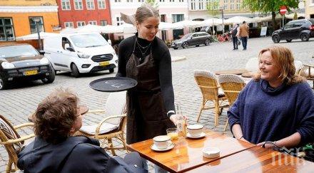 дания отвориха кафенета пъбове ресторанти