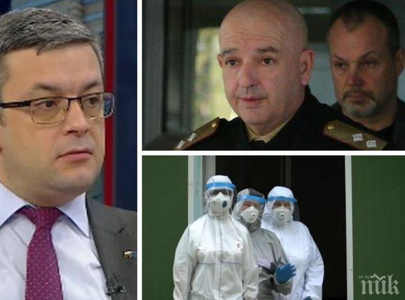 Депутатът от ГЕРБ Тома Биков изригна срещу критикарите: Генерал Мутафчийски е герой. Нека пазим авторитета на лекарите