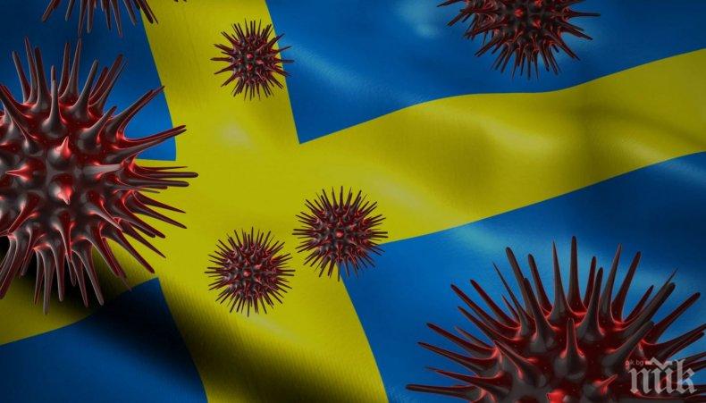 Над 30 000 станаха болните от COVID-19 в Швеция