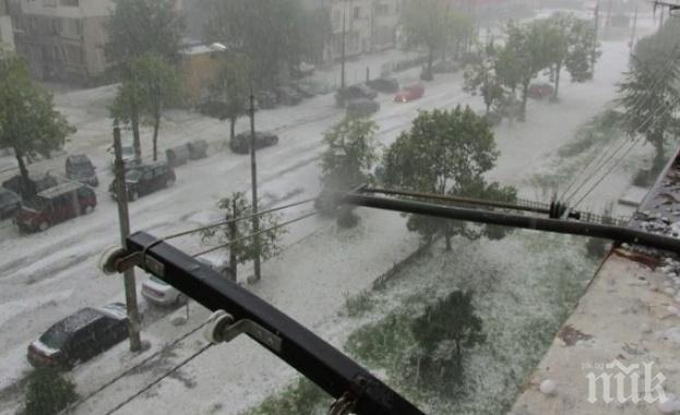 АНОМАЛИЯ! Рязък студ от утре, градусите падат до 4 през нощта. Опасно време с градушки