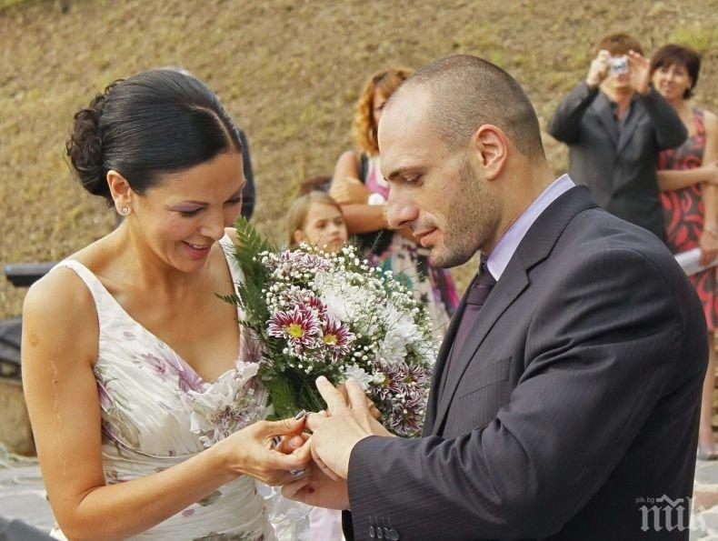 Юлияна Дончева и Стъки празнуват 10 години брак
