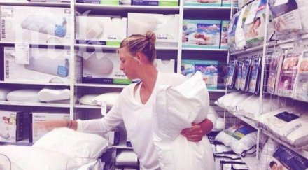 маша шарапова избра пухена възглавница григор синсинати