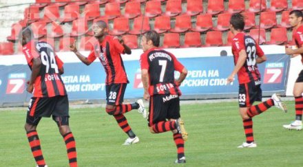 локо черноморец гол минута николай гигов ликува