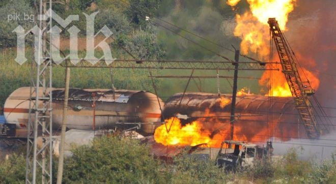 Ужас! Запали се и цистерната с 20 тона газьол край Варна