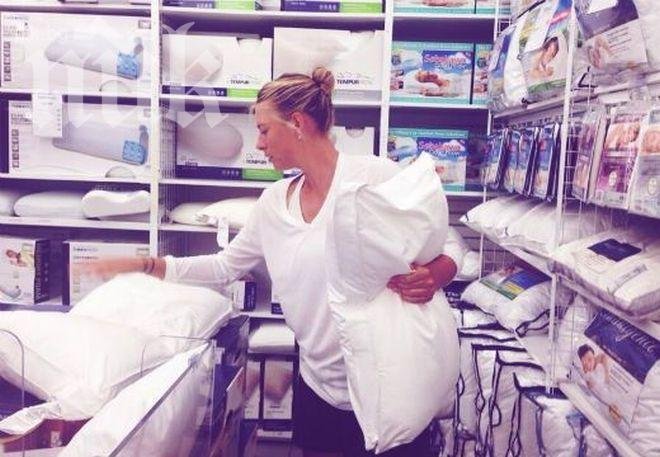 Маша Шарапова избра пухена възглавница за Григор в Синсинати