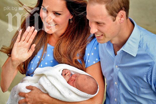 Кралското бебе e гръмогласно и много красиво