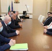 Премиерът Борисов проведе среща с главния мюфтия д-р Мустафа Хаджи