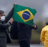 Бразилия вече е на второ място по брой заразени с коронавирус