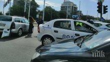 КАТАСТРОФА В СОФИЯ! Коли се помляха край Моста на влюбените до НДК (СНИМКИ)
