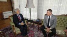 Илиан Тодоров получи благодарствено писмо от японския посланик Н. Пр. Ватанабе Масато