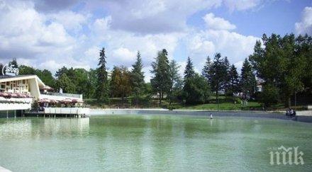 започва ремонт езерото градския парк добрич
