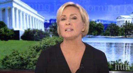 американска водеща тръмп болен видео