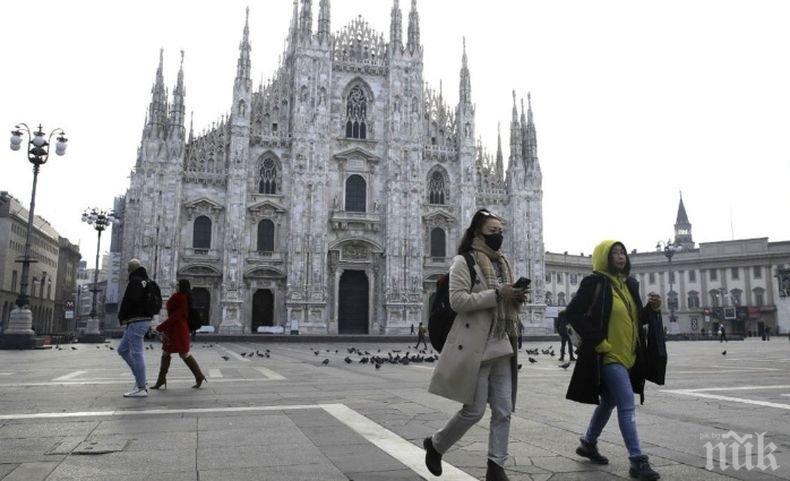 Близо 5 процента от жителите на Милано изградили имунитет преди старта на епидемията от коронавирус