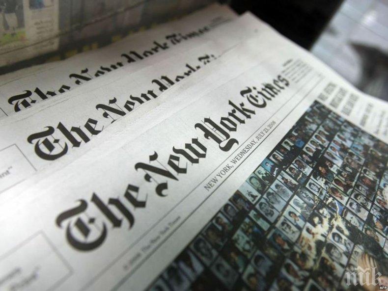БЕЗПРЕЦЕДЕНТНО: Ню Йорк таймс посвети първата си страница на починалите от COVID-19 (СНИМКА)