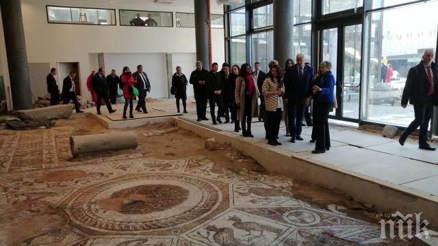 Таванът на Голямата базилика в Пловдив се разместил при 4,5 по Рихтер 