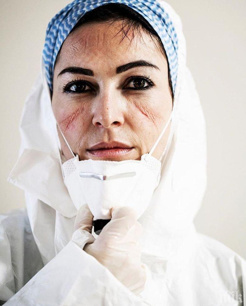 Дерматолози помагат на лекари от първа линия за раните от маските 