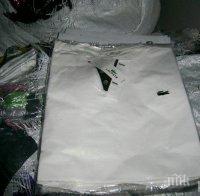 Митничари спипаха дрехи менте на 