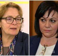 Проф. Румяна Коларова за делото на Нинова срещу доц. Буруджиева: Търси консолидация на ядрото на БСП