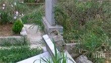 Село събира дарения в касички, за да си почисти гробището
