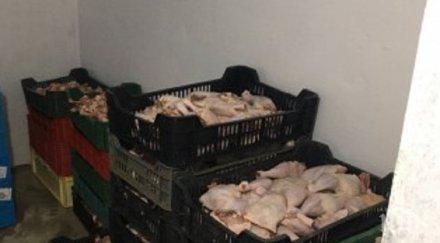спипаха тон пилешко месо без документи стигне масите хладилниците
