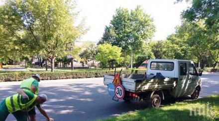 дъждовете стреснаха пловдив чистят шахтите график