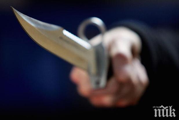 Пиян вилня с нож в Девин, псува жители и плаши полицаи 