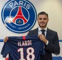 Мауро Икарди с постоянен договор с...