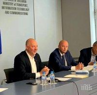 Росен Желязков обсъди с превозвачи мерките в сухопътния сектор