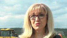 Министър Петя Аврамова: Коронавирусът не е спрял строителството в България, режимът на водата в Перник може да бъде спрян до дни