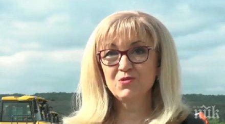 министър петя аврамова коронавирусът спрял строителството българия режимът водата перник спрян дни