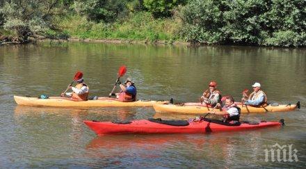 пускат каяци марица пловдив