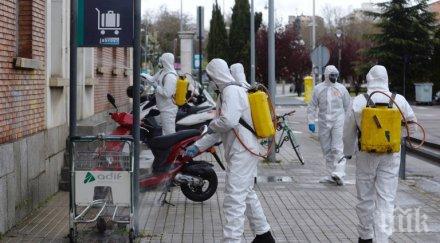 два смъртни случая covid испания