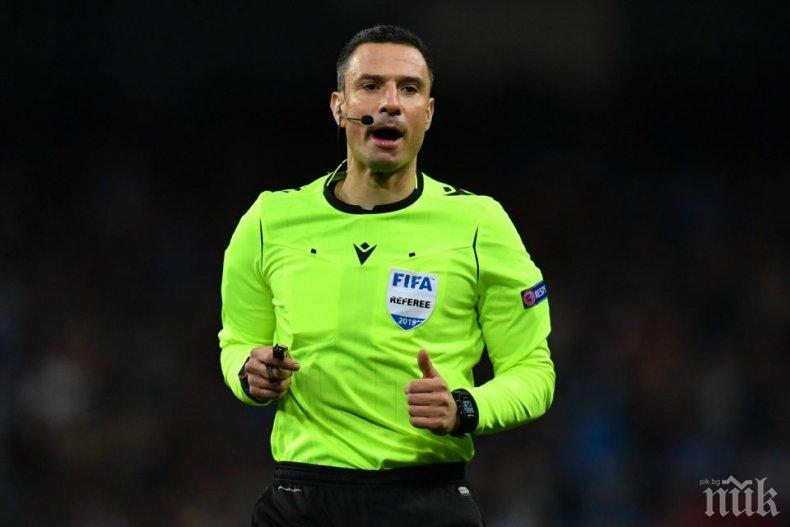 Арестуваха съдия от Шампионска лига за наркотици и проститутки