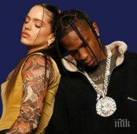 Кралицата на фламенкото Росалия избухна с нов сингъл с Травис Скот