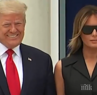 Тръмп се скара на Мелания, че не се усмихва (ВИДЕО)
