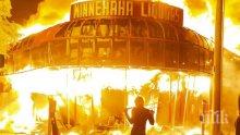 ИЗВЪНРЕДНО В ПИК: Български полицай ранен при безредиците в САЩ (СНИМКА)