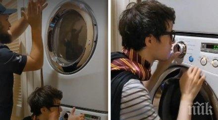 уникално американски блогър изсвири темата хари потър видео