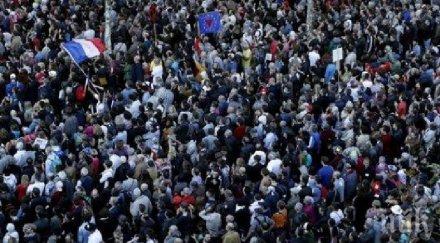 погроми париж протест полицейското насилие ескалира безредици сблъсъци