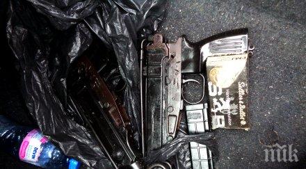 спецпрокуратурата обвинения акцията опг незаконни оръжия открили картечници пистолети един групата духнал чужбина снимки