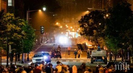 трима полицаи български произход леко пострадали безредиците сащ