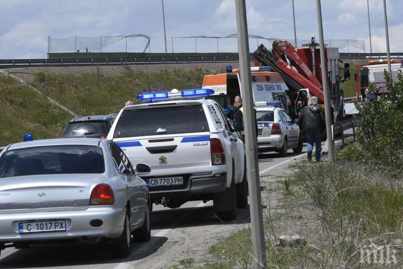 ПЪРВО В ПИК: Офицер от НСО е пострадал при катастрофата на Ботевградско шосе