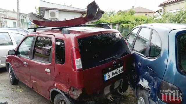 Прокуратурата погна надрусания и пиян шофьор, причинил меле със 7 коли и ранена жена във Варна