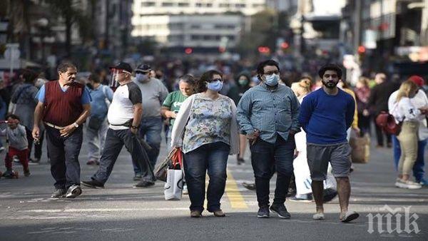 Заразените с коронавирус в Латинска Америка надхвърлиха един милион