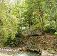 Акция: Почистват коритото на река Лева