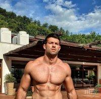 ММА-боецът Валери Тюлеков гушна бебе (СНИМКА)