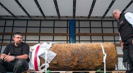 евакуираха 2700 души франкфурт заради бомба втората световна война