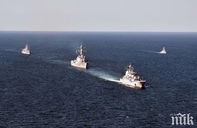 Бойни кораби ще кръстосват Черно море учебно