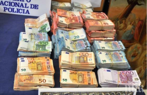 Откриха 15 млн. евро, зазидани в стена