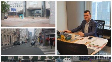 eвродепутатът асим адемов празния мълчалив брюксел пореден път осъзнах навременни бяха мерките нас covid